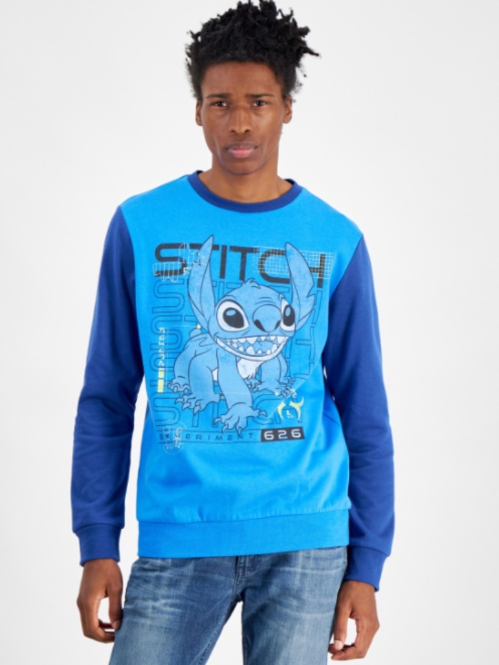 Hybrid Men's Lilo & Stitch Experiment 626 Regular-SIZE XXL NWT